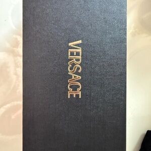 Versace Luxury Black Box with Gold Logo